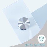 Modern Rectangle Coffee Table with Glass Top