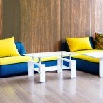 Modern Rectangle Coffee Table with Glass Top