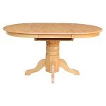 Avon Oval Kitchen Table with Butterfly Leaf