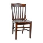 Elegant Mahogany Wood Dining Chair for Schools