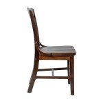 Elegant Mahogany Wood Dining Chair for Schools