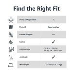 Amazon Basics Mid-Back Comfort Office Chair