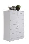 HODEDAH 7-Drawer Wood Dresser for Bedroom