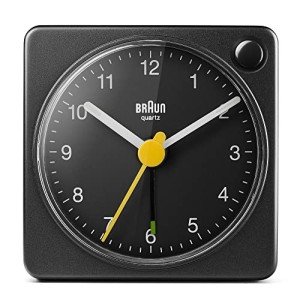 Braun Compact Analogue Alarm Clock with Snooze
