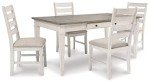 Skempton Farmhouse Rectangular Dining Table with Storage