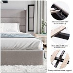 Modern King Size Lift Up Storage Bed Frame
