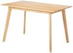 Solid Wood Kitchen Dining Table - Natural Finish