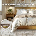 Washable Vintage 10x14 Area Rug for Home