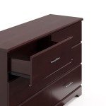 Storkcraft Brookside 6-Drawer Dresser in Espresso