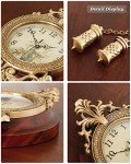 9-Inch Retro Vintage Wood Wall Clock