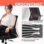 Ergonomic Swivel Office Desk Chair with Lumbar Support