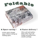 Soft Washable 4x6 Non-Slip Abstract Area Rug