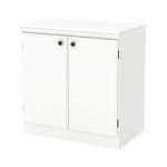 South Shore Morgan White 2-Door Storage Cabinet
