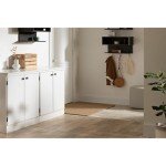 South Shore Morgan White 2-Door Storage Cabinet
