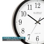 La Crosse Technology 14-Inch Plastic Wall Clock