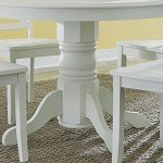 Warwick Off White Dining Table, 42" Round
