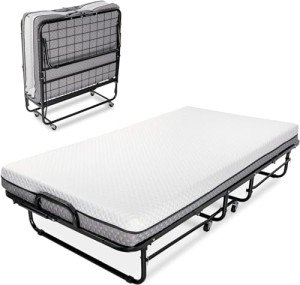 Milliard Deluxe Twin Folding Bed with Memory Foam