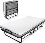 Milliard Deluxe Twin Folding Bed with Memory Foam