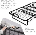 Milliard Deluxe Twin Folding Bed with Memory Foam