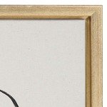 Kate and Laurel Sylvie Gold Abstract Wall Art Set