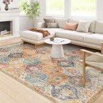 Lahome 8x10 Moroccan Ultra-Thin Area Rug