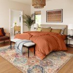 Lahome 8x10 Moroccan Ultra-Thin Area Rug