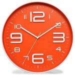 Non-Ticking Silent 10-Inch Quartz Wall Clock