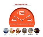 Non-Ticking Silent 10-Inch Quartz Wall Clock