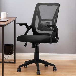 VECELO Ergonomic Mid-Back Swivel Office Chair