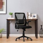 VECELO Ergonomic Mid-Back Swivel Office Chair