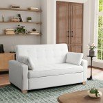 Serta Ainsley Oyster Queen Convertible Sofa Bed