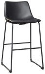 Centiar Modern Faux Leather Barstool Set of 2