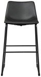 Centiar Modern Faux Leather Barstool Set of 2