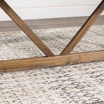 Modern Farmhouse 72-Inch Dining Room Table