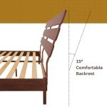 Caden King Size Bed Frame with Adjustable Headboard