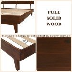 Caden King Size Bed Frame with Adjustable Headboard