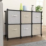 HOMIDEC 6-Cube Storage Organizer for Any Room