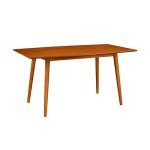 Mid Century Modern 6-Person Dining Table Set