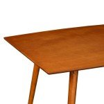 Mid Century Modern 6-Person Dining Table Set