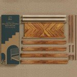 Rustic Scandinavian Queen Bed Frame with Headboard