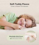 Welzona Comfy 83" Teddy Loveseat Sofa - Beige