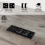 Rustic Farmhouse Nightstand with Charging Station