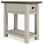 Bolanburg Farmhouse Chair Side End Table - Light Brown