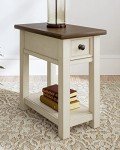 Bolanburg Farmhouse Chair Side End Table - Light Brown