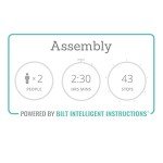 Modern White 4-Drawer Writing Desk for Home