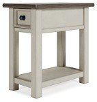 Bolanburg Farmhouse Chair Side End Table - Light Brown