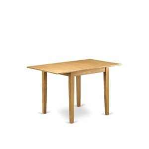 Norden Rectangle Oak Dining Table with Dropleaf