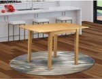 Norden Rectangle Oak Dining Table with Dropleaf