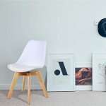 GOTMINSI Set of 2 Modern Dining Shell Chairs