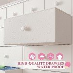 EnHomee 12-Drawer White Dresser for Bedrooms
